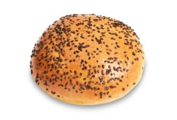 BRIOCHE BURGER BUN SESAM VOORGESNEDEN (60 X 68 GRAM)