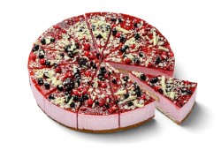 BOSVRUCHTEN KOKOS BAVAROISE TAART (2X12 PUNTEN)