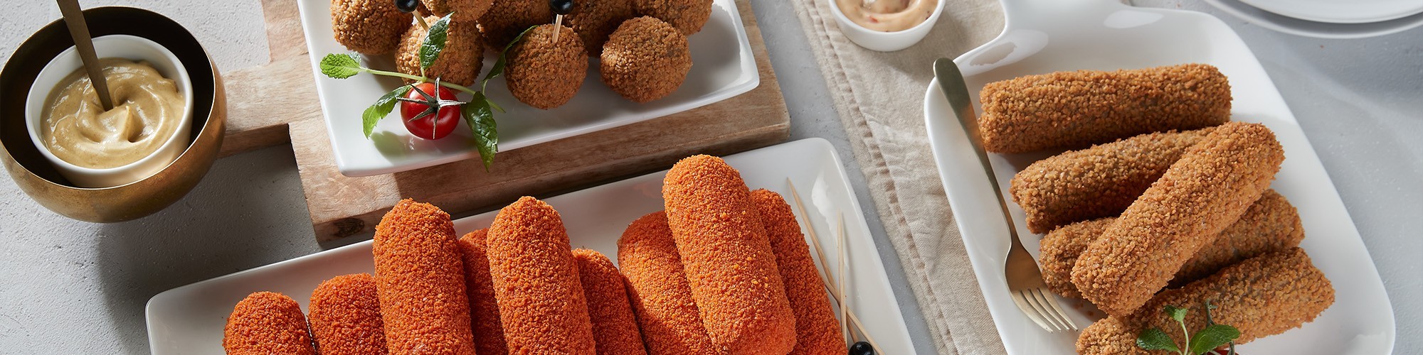 Kroketten en bitterballen